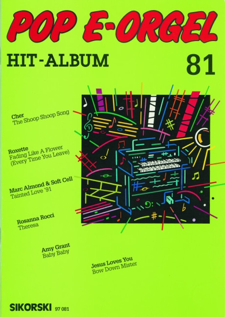 Pop E-Orgel Hit-Album 081